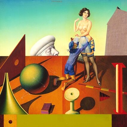 Rudolf Hausner –  Adam und Anima